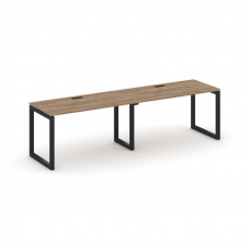 Style Project Рабочая станция 1 сторон. SN-5O.ORS-004 Дуб Табак/Металл Черный 3160*600*750