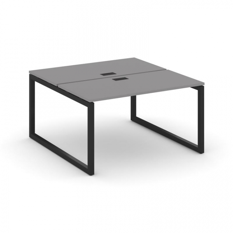 Стайл Проджект Рабочая станция двухсторонняя SN-5O.DRS-024 Серый Пепел/Металл Черный 1580*1632*750