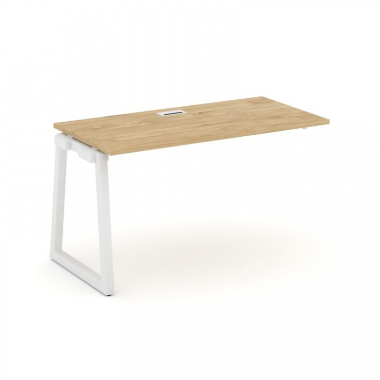 Style Project Проходной наб. элем. SN-5T1.ONRS-012 Тиквуд Светлый/Металл Белый/Заглушка Пластик Белы