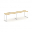 Style Project Рабочая станция 1 сторон. SN-5O.ORS-012 Акация Лорка/Металл Белый 2360*700*750