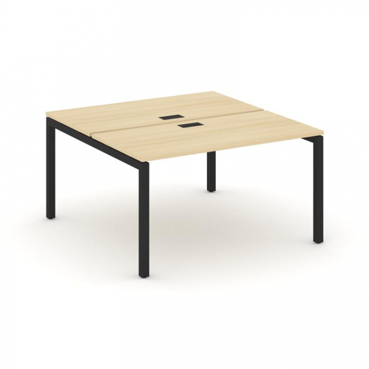 Style Project Рабочая станция 2-х сторон. SN-5P.DRS-004 Акация Лорка/Металл Черный 1580*1232*750