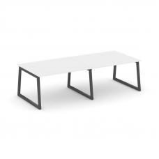 Style Project Стол переговорный SN-5T1.SPRG-043.3 Белый/Металл Антрацит 2760*1180*750