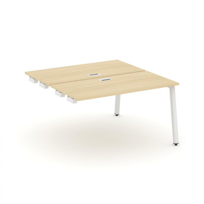 Style Project Стол-приставка к опор. элем. SN-5A.DPRS-011 Акация Лорка/Металл Белый 980*1432*750