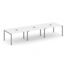 Style Project Стол переговорный SN-5P.SPRG-054 Белый/Металл Серый 4740*1180*750