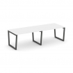Style Project Стол переговорный SN-5T2.SPRG-013.3 Белый/Металл Антрацит 2760*980*750
