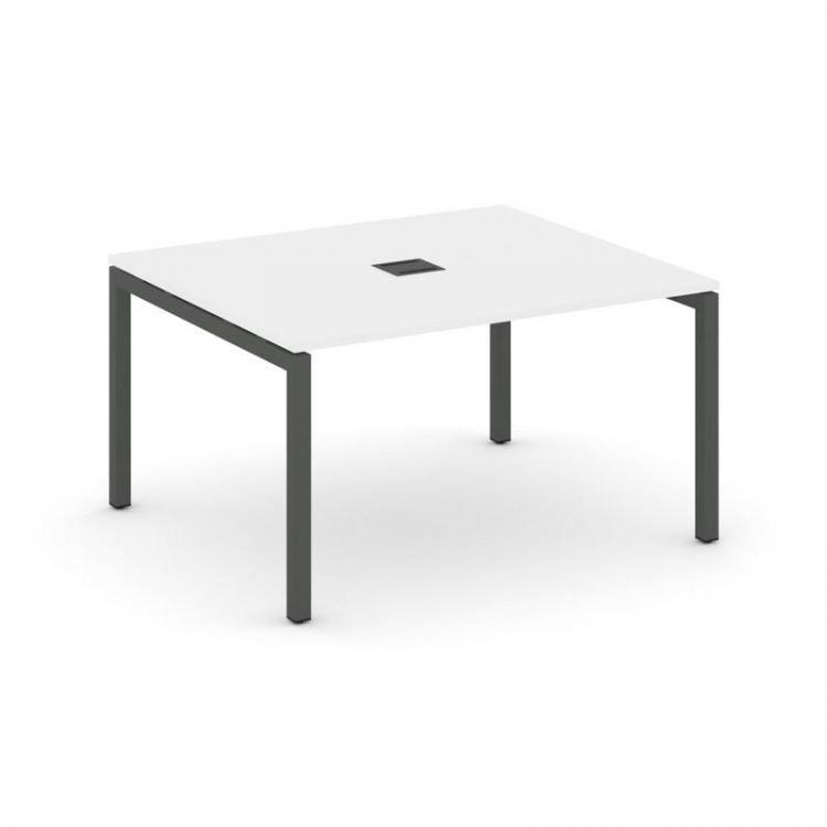 Style Project Стол переговорный SN-5P.SPRG-034 Белый/Металл Антрацит 1580*1180*750