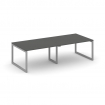 Style Project Стол переговорный SN-5O.SPRG-044.3 Антрацит/Металл Серый 3160*1180*750