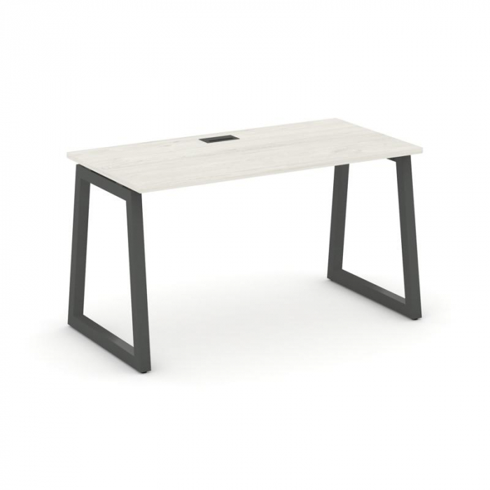 Стайл Проджект Стол письменный SN-5T1.SP-014 Дуб Наварра/Металл Антрацит/Черный Пластик 1580*700*750
