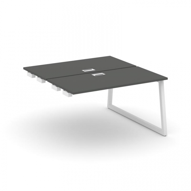 Style Project Стол-приставка к опор. элем. SN-5T1.DPRS-013 Антрацит/Металл Белый/Заглушка Пластик Бе