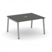 Style Project Стол переговорный SN-5A.SPRG-032 Антрацит/Металл Серый 1180*1180*750