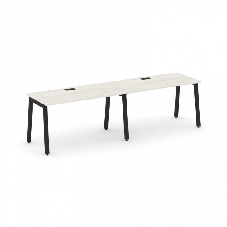 Style Project Рабочая станция 1 сторон. SN-5A.ORS-004 Дуб Наварра/Металл Черный 3160*600*750