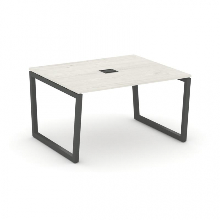 Style Project Стол переговорный SN-5T2.SPRG-032 Дуб Наварра/Металл Антрацит/Заглушка Металл Антрацит