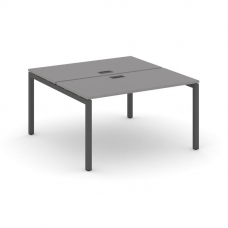 Стайл Проджект Рабочая станция двухсторонняя SN-5P.DRS-024 Серый Пепел/Металл Антрацит 1580*1632*750