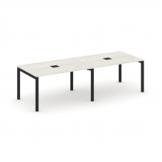 Style Project Стол переговорный SN-5P.SPRG-012 Дуб Наварра/Металл Черный 2360*980*750