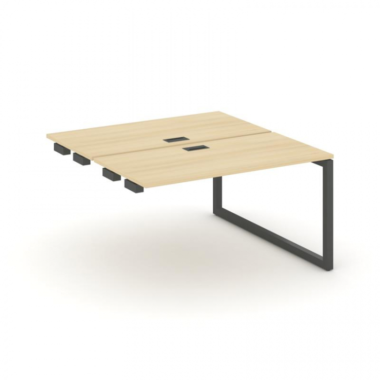 Style Project Стол-приставка к опор. элем. SN-5O.DPRS-013 Акация Лорка/Металл Антрацит 1380*1432*750