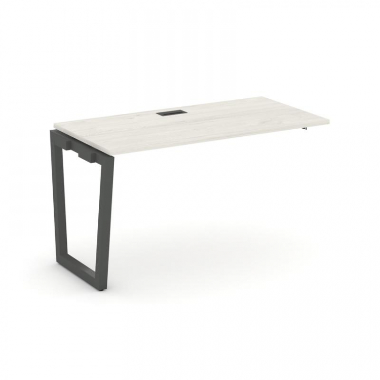 Style Project Проходной наб. элем. SN-5T2.ONRS-003 Дуб Наварра/Металл Антрацит/Черный Пластик 1380*6