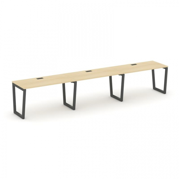 Style Project Рабочая станция 1 сторон. SN-5T2.ORS-044 Акация Лорка/Металл Антрацит/Заглушка Пластик