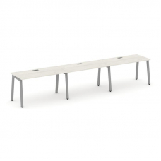 Style Project Рабочая станция 1 сторон. SN-5A.ORS-032 Дуб Наварра/Металл Серый 3540*600*750