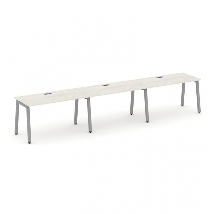 Style Project Рабочая станция 1 сторон. SN-5A.ORS-032 Дуб Наварра/Металл Серый 3540*600*750