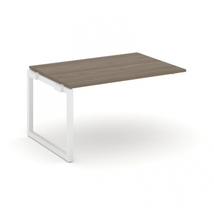 Style Project Проходной наб. элем. перег. стола SN-5O.NSPRG-002.3 Вяз Благородный/Металл Белый 1180*