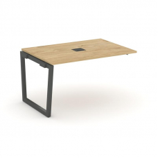 Style Project Проходной наб. элем. перег. стола SN-5T2.NSPRG-001 Тиквуд Светлый/Металл Антрацит/Загл