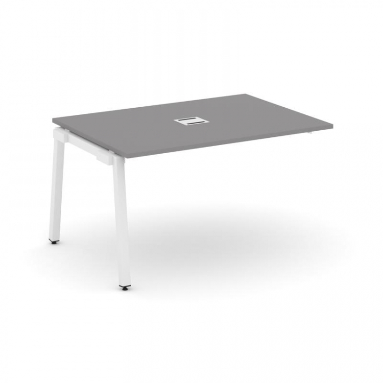 Стайл Проджект Проходной наборный элемент переговорного стола SN-5A.NSPRG-004 Серый Пепел/Металл Бел