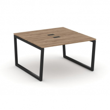 Style Project Рабочая станция 2-х сторон. SN-5T2.DRS-003 Дуб Табак/Металл Черный/Заглушка Пластик Че