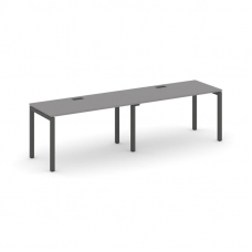 Стайл Проджект Рабочая станция односторонняя SN-5P.ORS-011 Серый Пепел/Металл Антрацит 1960*700*750