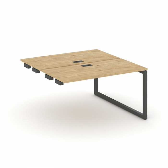 Style Project Стол-приставка к опор. элем. SN-5O.DPRS-012 Тиквуд Светлый/Металл Антрацит 1180*1432*7