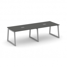 Style Project Стол переговорный SN-5T1.SPRG-014 Антрацит/Металл Серый/Заглушка Металл Серый 3160*980