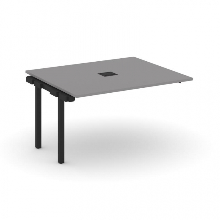 Стайл Проджект Проходной наборный элемент переговорного стола SN-5P.NSPRG-032 Серый Пепел/Металл Чер