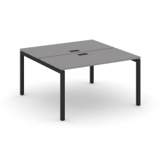 Стайл Проджект Рабочая станция двухсторонняя SN-5P.DRS-024 Серый Пепел/Металл Черный 1580*1632*750