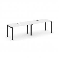 Style Project Рабочая станция 1 сторон. SN-5P.ORS-013 Белый/Металл Черный 2760*700*750