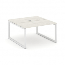 Style Project Рабочая станция 2-х сторон. SN-5O.DRS-012 Дуб Наварра/Металл Белый 1180*1432*750