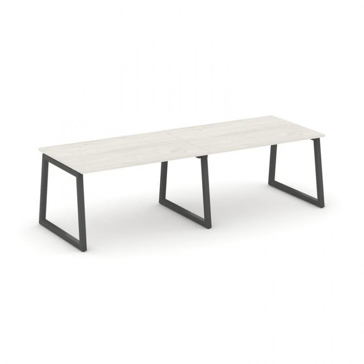 Style Project Стол переговорный SN-5T1.SPRG-013.3 Дуб Наварра/Металл Антрацит 2760*980*750