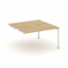Style Project Стол-приставка к опор. элем. SN-5P.DPRS-021 Тиквуд Светлый/Металл Белый 980*1632*750