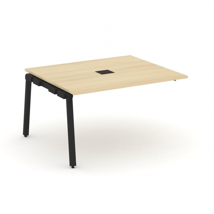 Style Project Проходной наб. элем. перег. стола SN-5A.NSPRG-034 Акация Лорка/Металл Черный 1580*1180