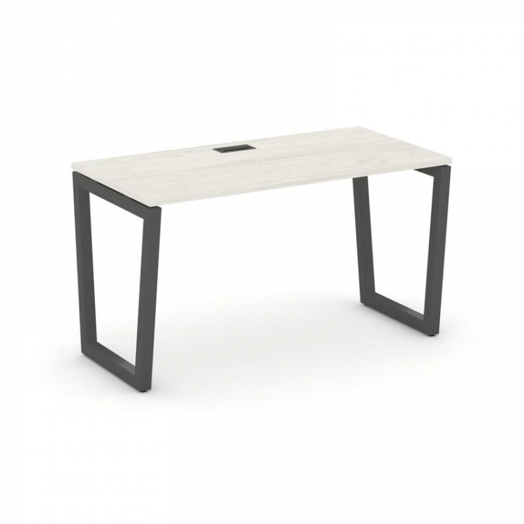 Style Project Стол письменный SN-5T2.SP-014 Дуб Наварра/Металл Антрацит/Черный Пластик 1580*700*750