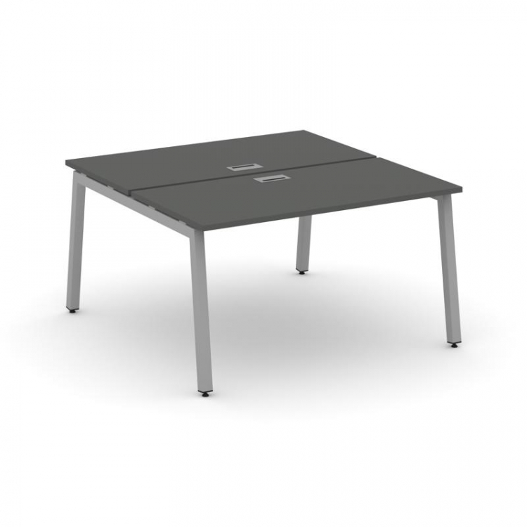 Style Project Рабочая станция 2-х сторон. SN-5A.DRS-002 Антрацит/Металл Серый 1180*1232*750