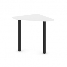 Style Project Угловой элемент стола SN-5.USP-001 Белый/Металл Черный 600*600*750