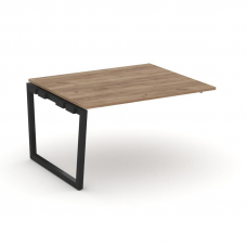 Style Project Проходной наб. элем. перег. стола SN-5T2.NSPRG-032.3 Дуб Табак/Металл Черный 1180*1180