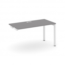 Стайл Проджект Стол приставка к опорным элементам SN-5P.OPRS-021 Серый Пепел/Металл Белый 980*800*75