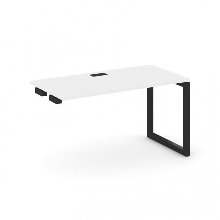 Style Project Стол-приставка к опор. элем. SN-5O.OPRS-003 Белый/Металл Черный 1380*600*750