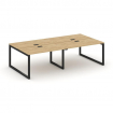 Style Project Рабочая станция 2-х сторон. SN-5O.DRS-042 Тиквуд Светлый/Металл Черный 2360*1432*750