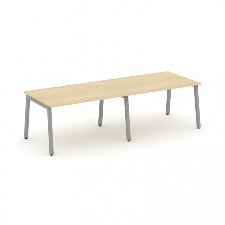 Style Project Стол переговорный SN-5A.SPRG-012.3 Акация Лорка/Металл Серый 2360*980*750