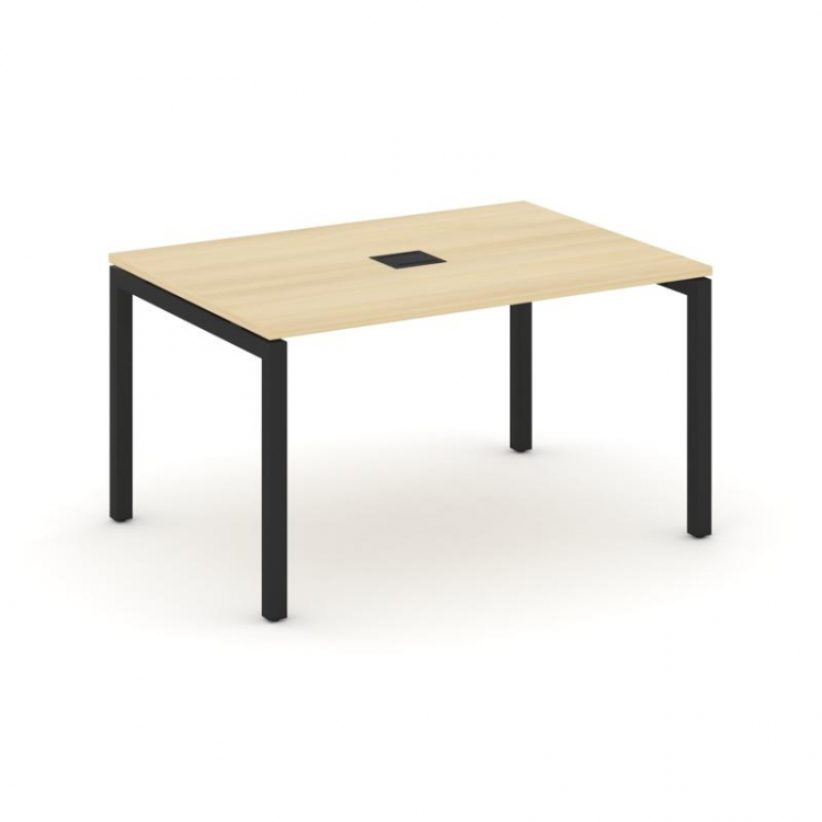 Стайл Проджект Стол переговорный SN-5P.SPRG-001 Акация Лорка/Металл Черный 980*980*750