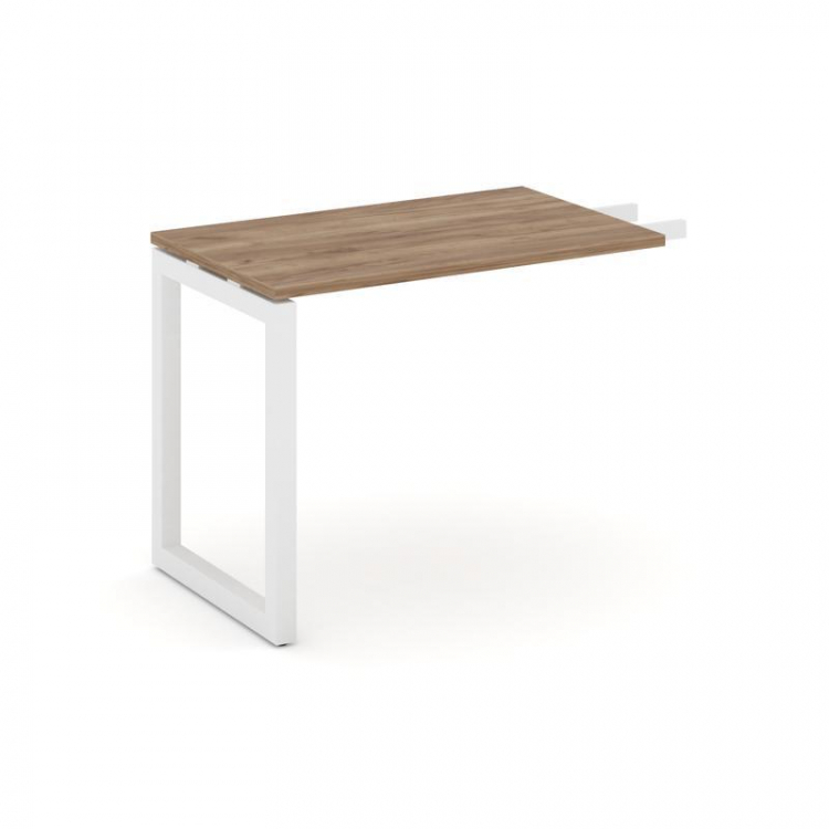 Style Project Брифинг-приставка SN-5O.BR-003 Дуб Табак/Металл Белый 980*600*750