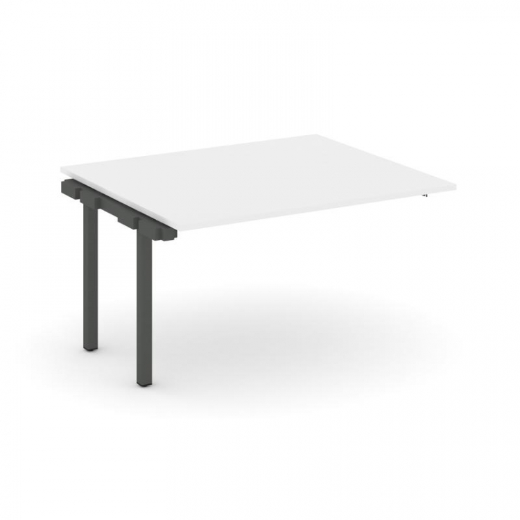 Style Project Проходной наб. элем. перег. стола SN-5P.NSPRG-032.3 Белый/Металл Антрацит 1180*1180*75