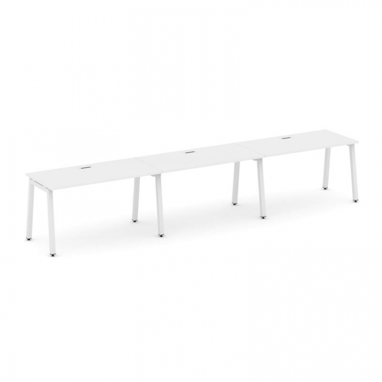 Style Project Рабочая станция 1 сторон. SN-5A.ORS-044 Белый/Металл Белый 4740*700*750