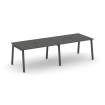 Style Project Стол переговорный SN-5A.SPRG-014 Антрацит/Металл Антрацит 3160*980*750